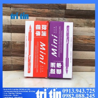 BÚT NƯỚC MINI GEL (Đen, Xanh, Đỏ, Tím) [VPP  TRÍ TÍN]  - vanphongphamhongha
