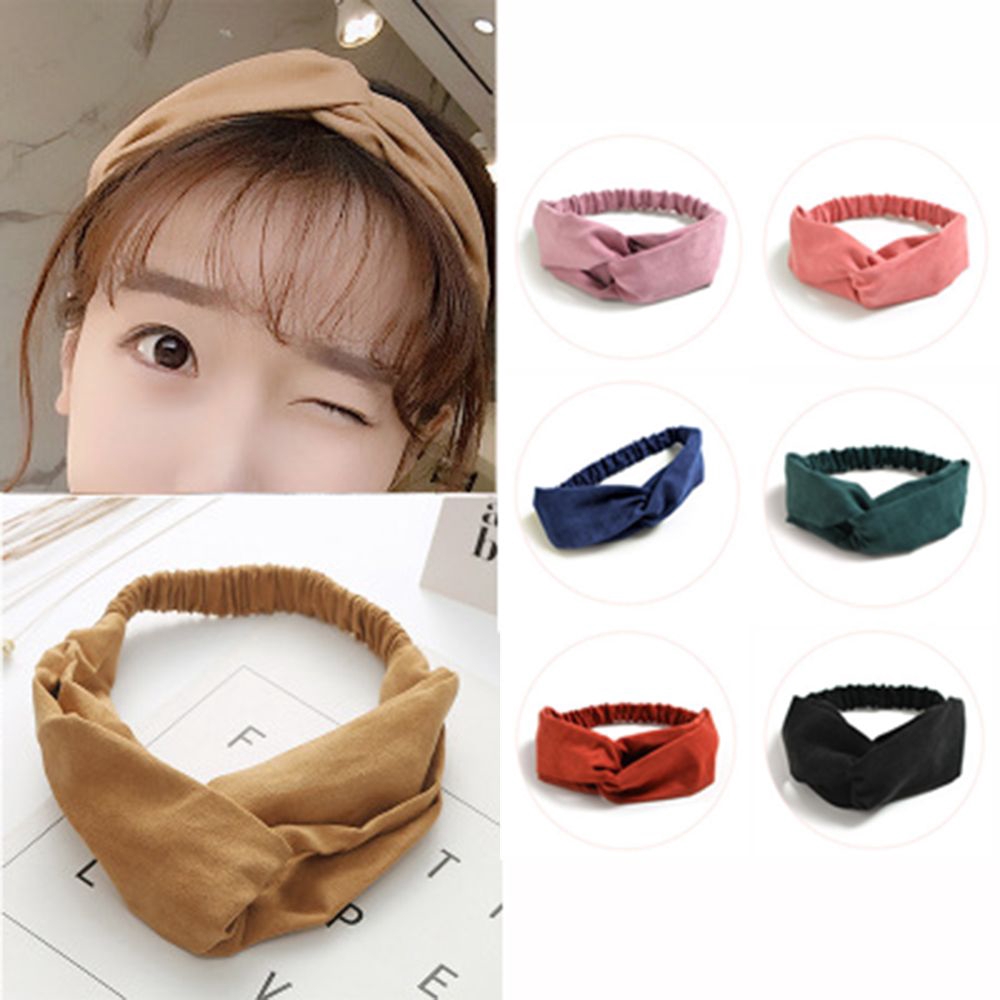 Băng đô thun kiểu dáng hợp thời trang cho nữ