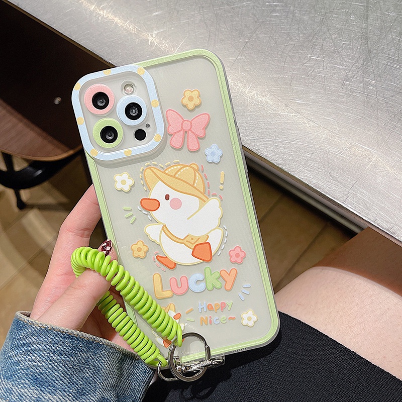 Ốp lưng iphone ốp Điện Thoại Trong Suốt Họa Tiết Hoạt Hình Dễ Thương Cho iPhone 14 13 12 11 PROMAX XS XR XSMAX SE2020 6 7 8