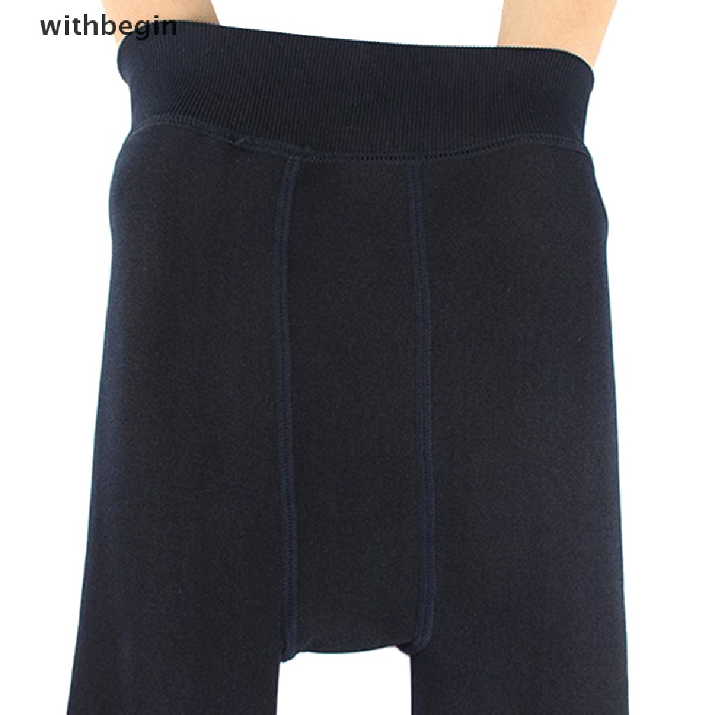 Quần Tất Lưng Cao Trong Suốt Lót Nhung Giữ Ấm Mùa Đông Cho Nữ