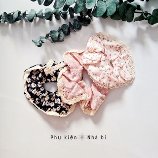 Cột tóc vải Nhà bí
