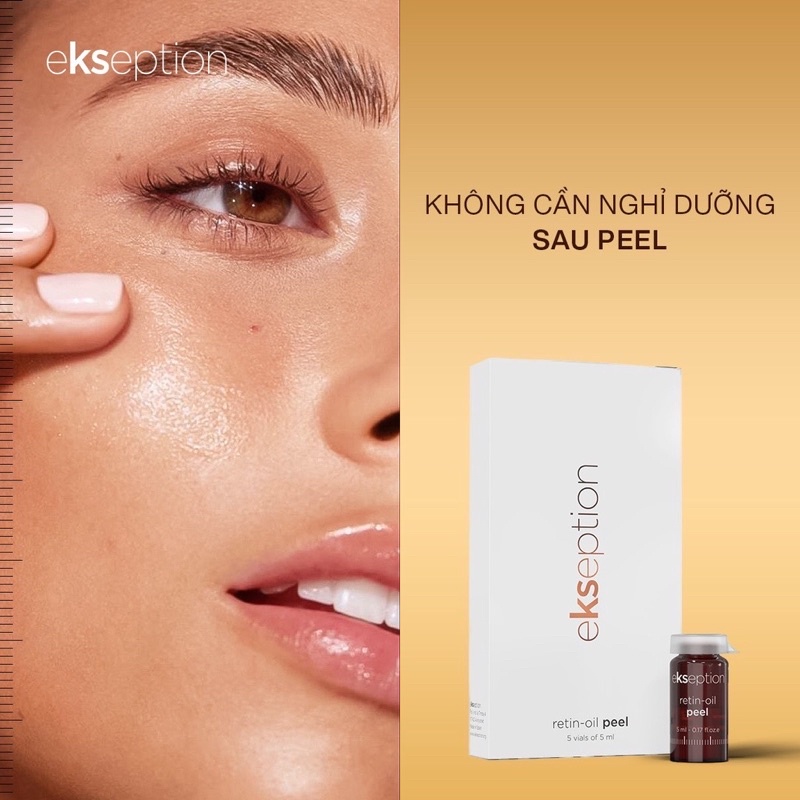 Tinh chất peel da- Retin-Oil Peel EKSEPTION - Sạch Mụn, Kiềm Dầu, Se LCL; Giảm Sừng, Trẻ Hóa Da - Retinol 3.46%, BHA 2%