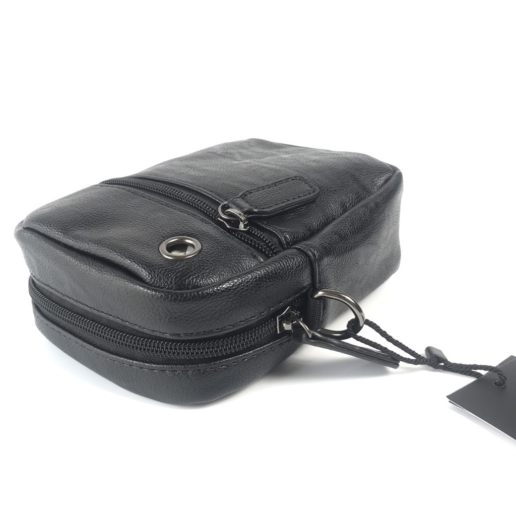 Túi mini nhỏ Unisex nam nữ đeo chéo để vừa điện thoại, ví/bóp, phụ kiện, dây đeo da PU, khóa kéo bền đẹp và thanh lịch | BigBuy360 - bigbuy360.vn