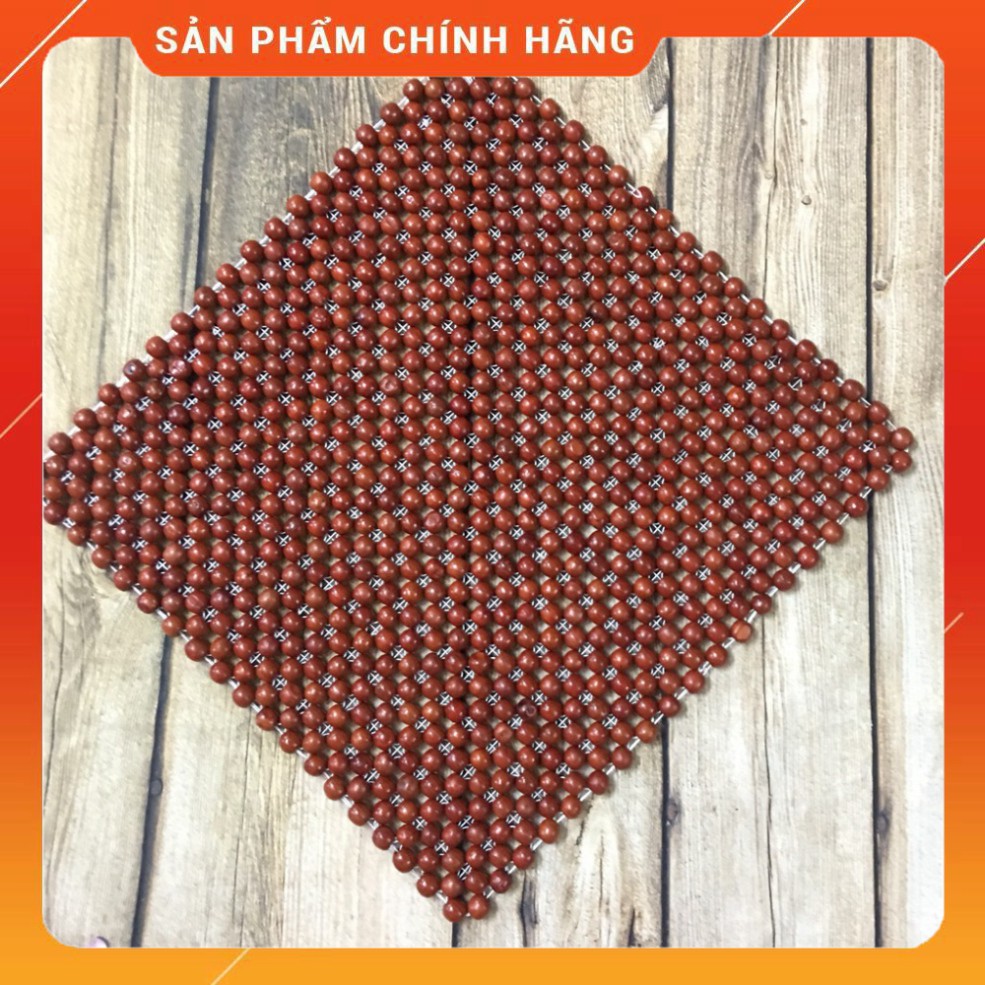 Đệm ghế văn phòng, ô tô💥FREESHIP💥 Đệm lót ghế văn phòng hạt gỗ nhãn cao cấp
