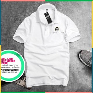 [Chuyên Sỉ Áo Thun]  Áo thun nam có cổ siêu đẹp ✨ Áo polo đen trắng in hình hổ ✨ Áo phông cotton co giãn 4 chiều
