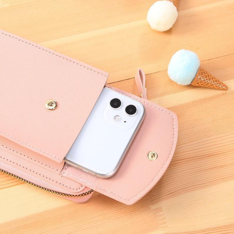Túi đeo chéo đựng điện thoại nữ đi chơi mini nhỏ gọn đẹp giá rẻ LUTIMO DT1