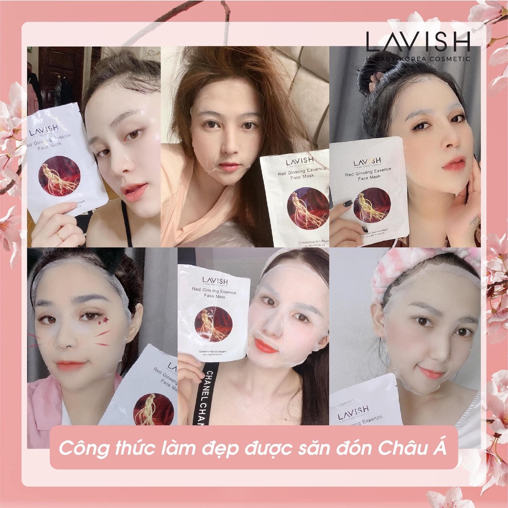 [GIFT] MẶT NẠ HỒNG SÂM 6 NĂM TUỔI - LAVISH H BABY