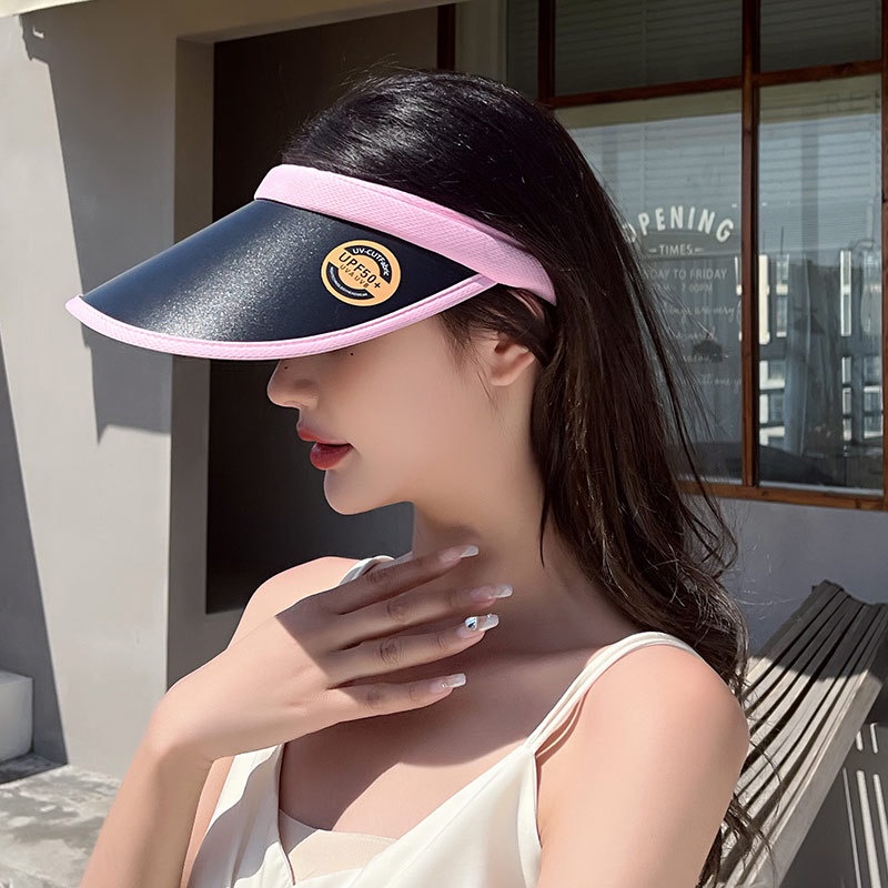 Mũ Rộng Vành Hở Chóp Chống Nắng, Chống Tia UV Phong Cách Thời Trang