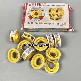 12 cuộn thiếc hàn sunchi ( 1 lố 12 cuộn)