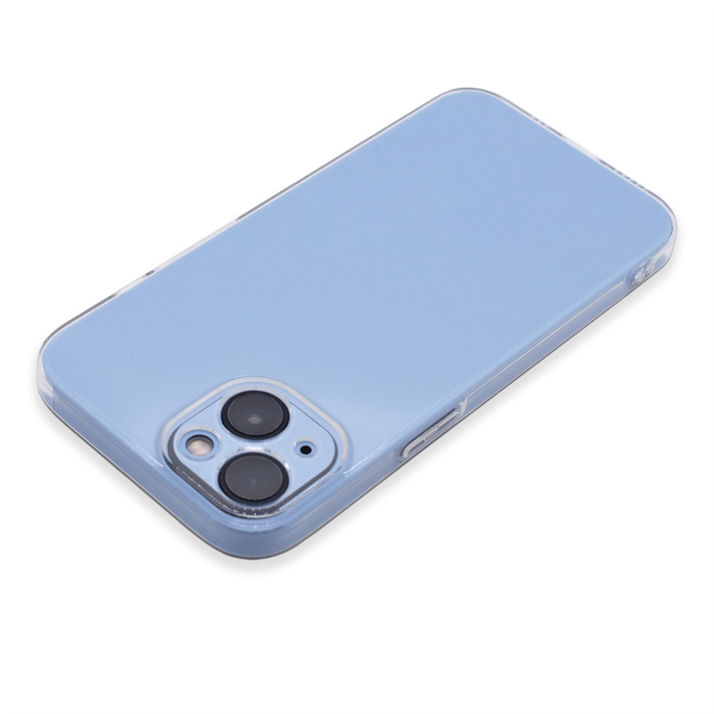 Ốp Điện Thoại Màu Xám Xanh Dương Cho iPhone 11 12 13 14 Pro Max XR X Xs Max 7 8 Plus