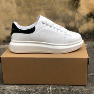 [Full Box + Freeship] Giày nữ trắng đế mc queen thời trang