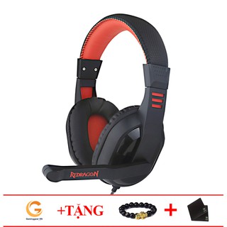 Tai nghe ENKOR Red Dragon Gaming Led + Tặng kèm bộ quà tặng gaming 2019