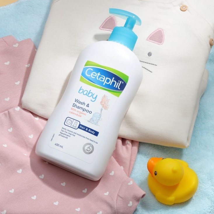 Sữa Dưỡng Ẩm CETAPHIL BABY DAILY LOTION  Dịu Nhẹ Hằng Ngày cho Bé with Organic Calendula 400ml