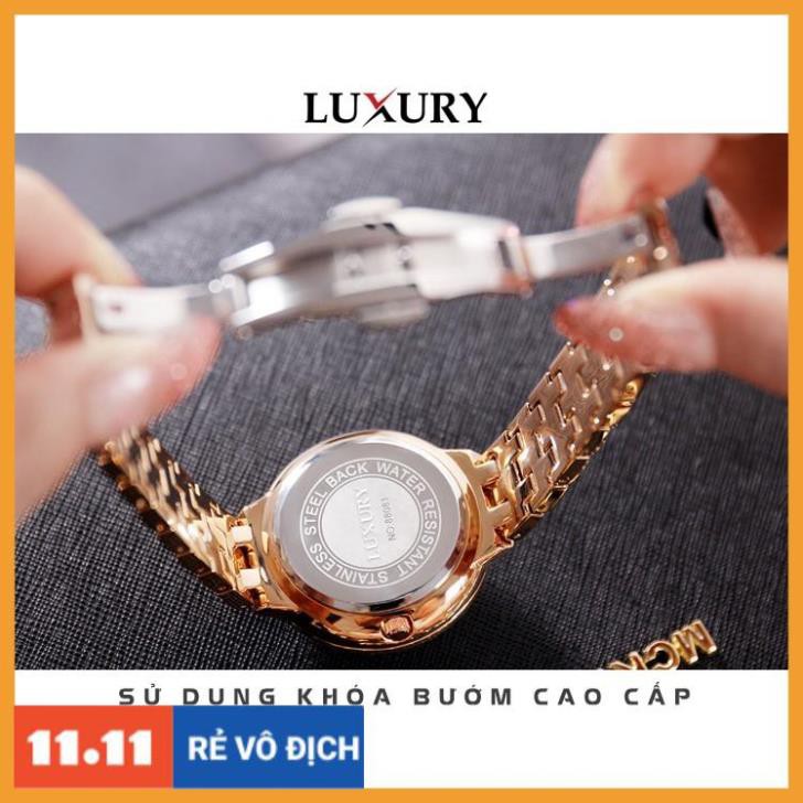 (ĐẲNG CẤP) Đồng hồ nữ MASHALI LUXURY Xoay 360 - Đỉnh Cao Nghệ Thuật