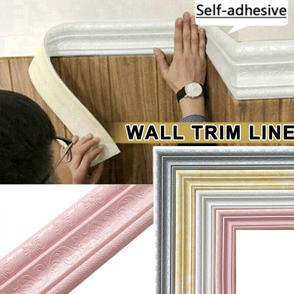 Cuộn viền dán tường trang trí 3D chất lượng cao 2.3m