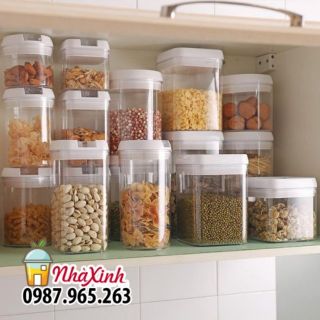 Hộp đựng đồ hút chân không / Hộp đựng hạt khô hút chân không