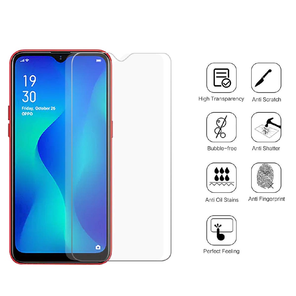 Kính cường lực tất cả các dòng OPPO A54 A74 A94 F11 F9 Pro A15 A12 F7 F5 F1s A3s A5s A5 A31 A9 2020 A53