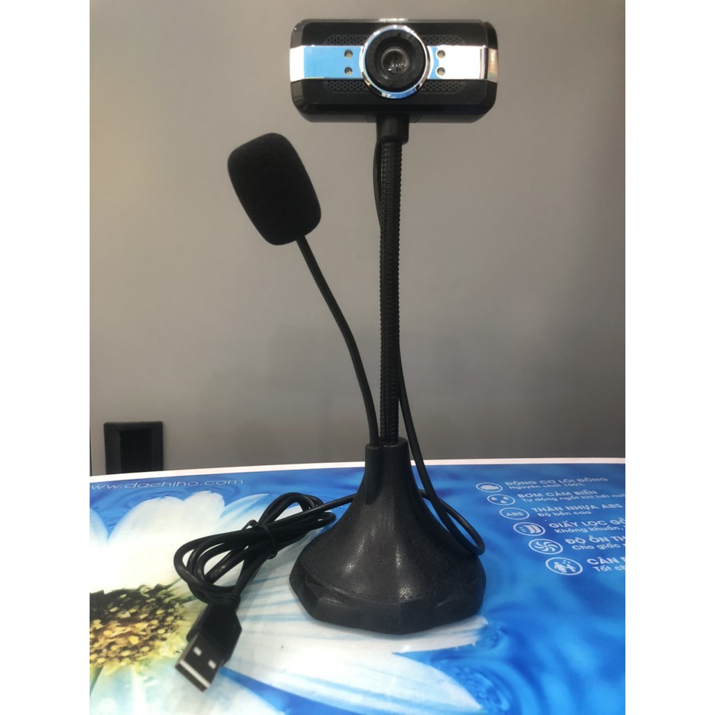 WEBCAM full HD CHÂN CAO CÓ MIC-CÓ LED TRỢ SÁNG-CHÂN CẮM NGUỒN USB, MỚI NHẤT 2021, BẢO HÀNH ĐÔI MỚI 100% | BigBuy360 - bigbuy360.vn