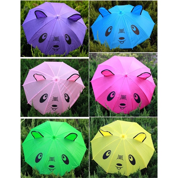 Ô dù cho bé có hai tai dễ thương size mini đường kính 30inch