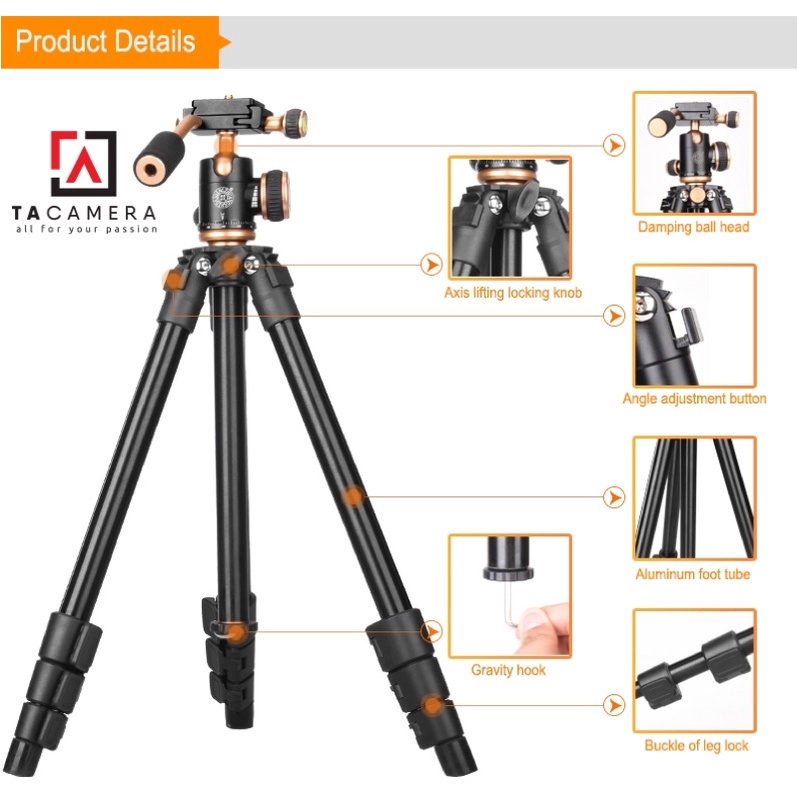 Chân Máy Ảnh Tripod &amp; Monopod Beike Q160S