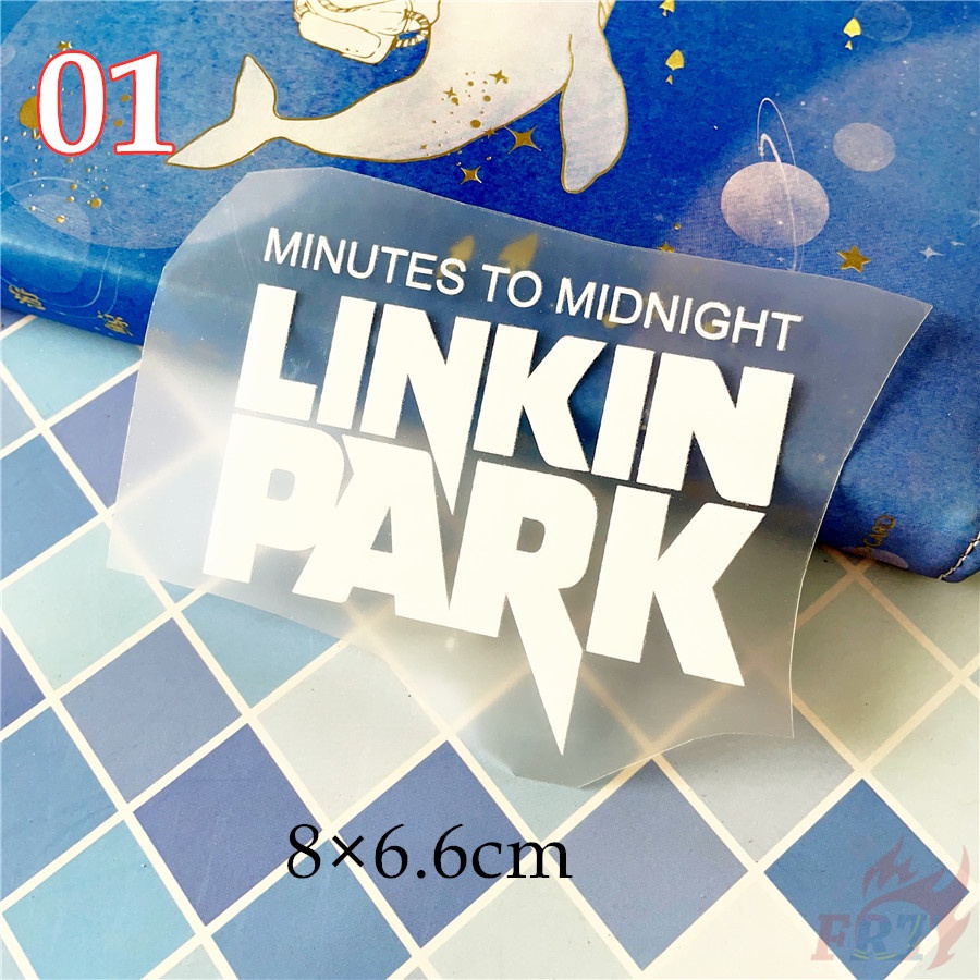 ◆ Sticker Dán Trang Trí Xe Hơi In Chữ Linkin Park ◆ 1 Miếng Dán Nhiệt Trang Trí