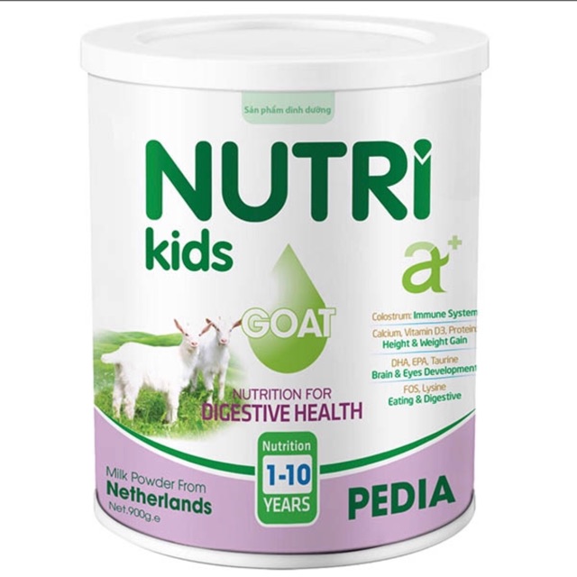 Sữa Dê Nutrikid Biếng ăn 900g