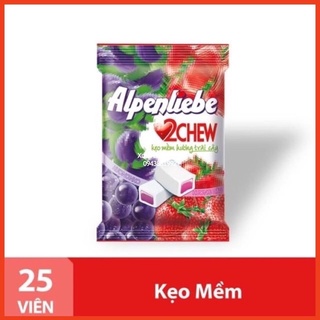 Kẹo Mềm Alpenliebe vị trái cây dâu nho gói 87Gram