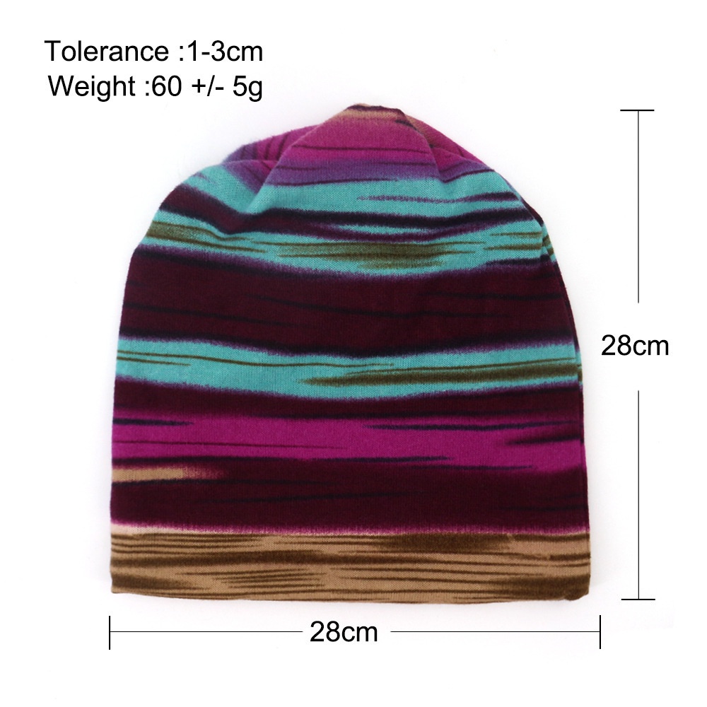 Mũ Beanie Dệt Kim Mỏng Đa Năng Họa Tiết Kẻ Sọc Thời Trang Xuân Hè Mới 2022 Cho Nam