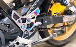 Che pen / Nẹp sườn Raider Satria titan điện phân