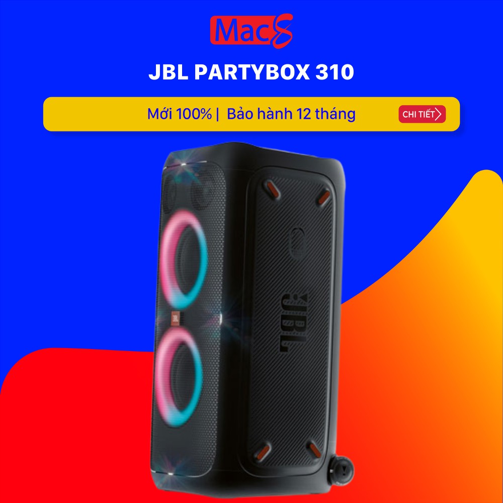 [Mã 66ELHASALE hoàn 7% đơn 500K] Loa Bluetooth JBL Partybox 310