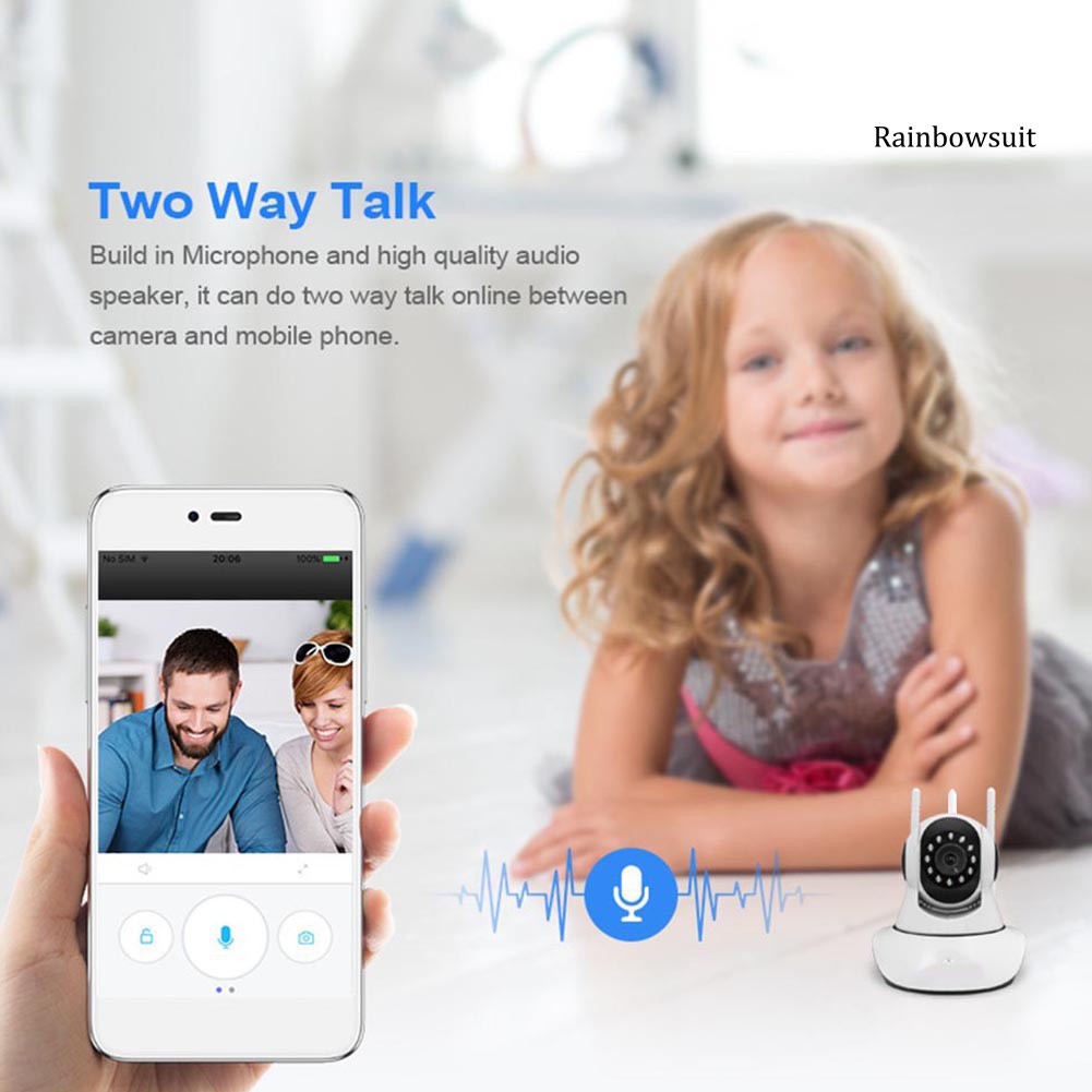 Camera Quan Sát Không Dây Rb-200-Megapixel Hd Có Chế Độ Ban Đêm | BigBuy360 - bigbuy360.vn