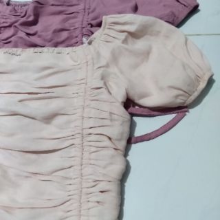 Áo kiểu dây rút 2 bên