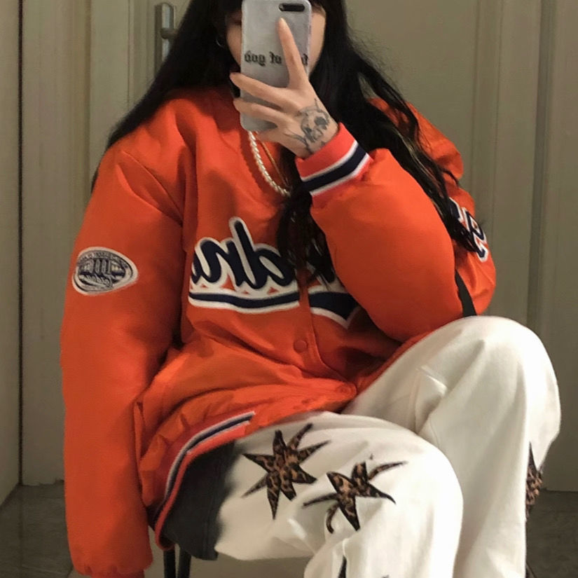 Áo Khoác Bóng Chày Form Rộng Thời Trang Mỹ 2021 | BigBuy360 - bigbuy360.vn