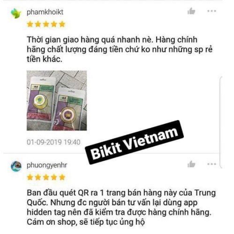 Kẹp muỗi HQ Bikit mẫu ngẫu nhiên ( Chính Hãng kèm tem phụ)