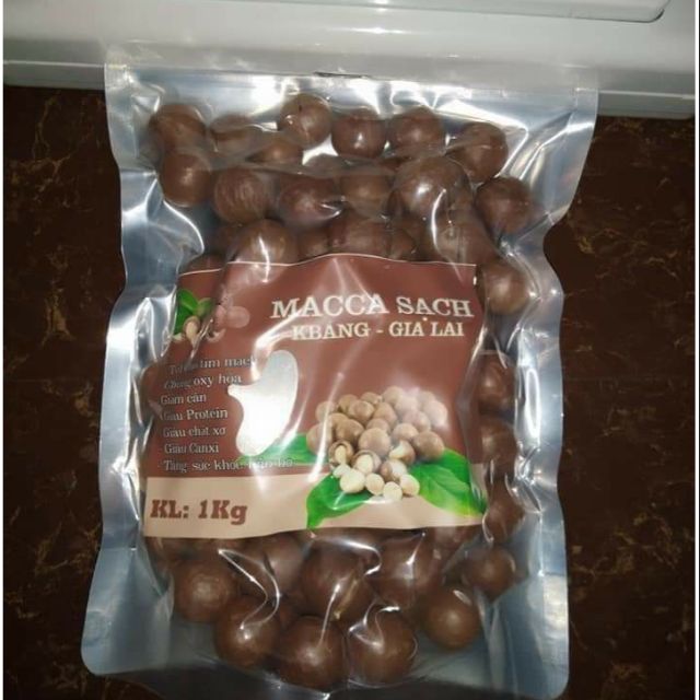 Hạt macca vườn Kbang- Gia Lai