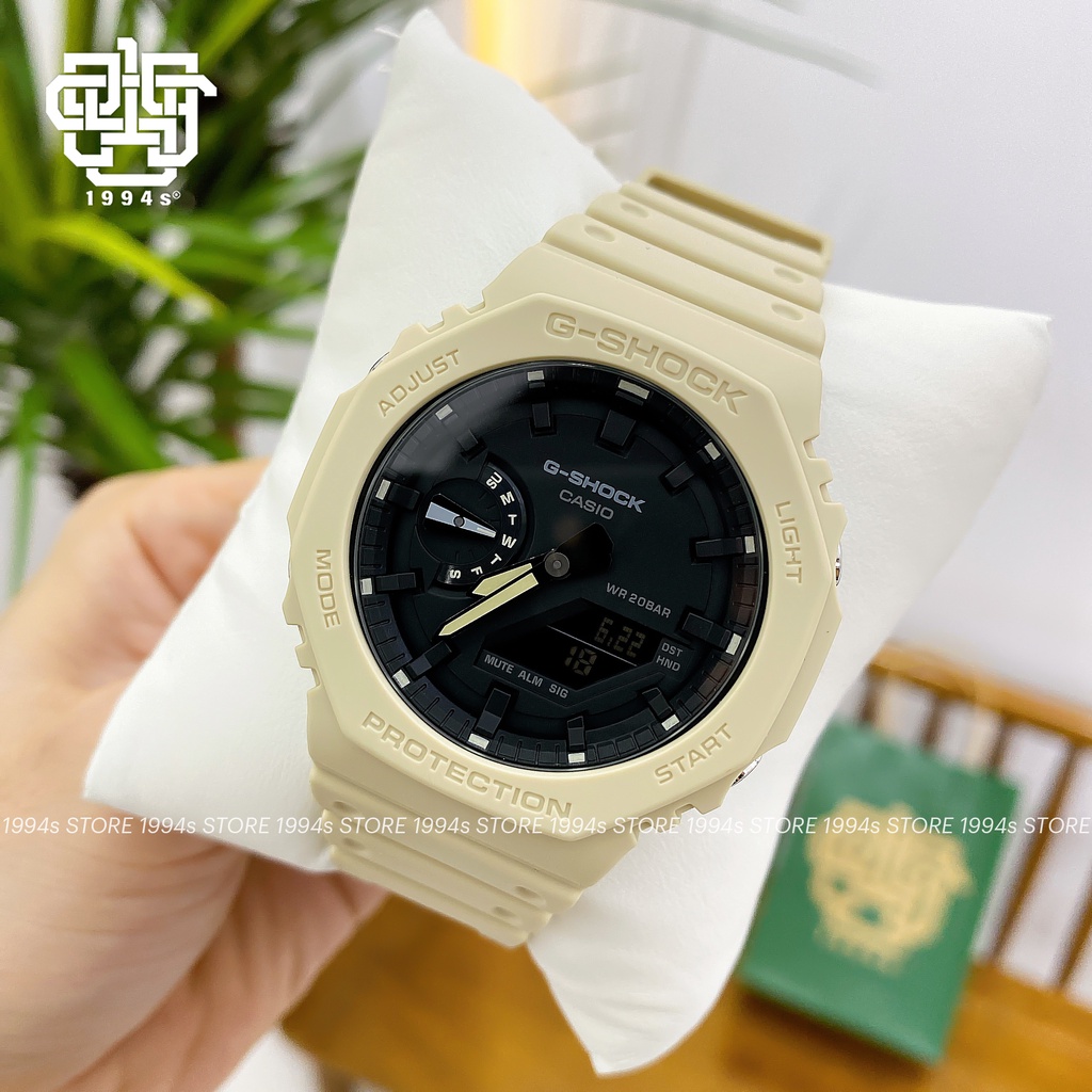 Đồng hồ nam Casio G-Shock GA-2100-5A chống va đập, chống nước 200m, hàng chính hãng