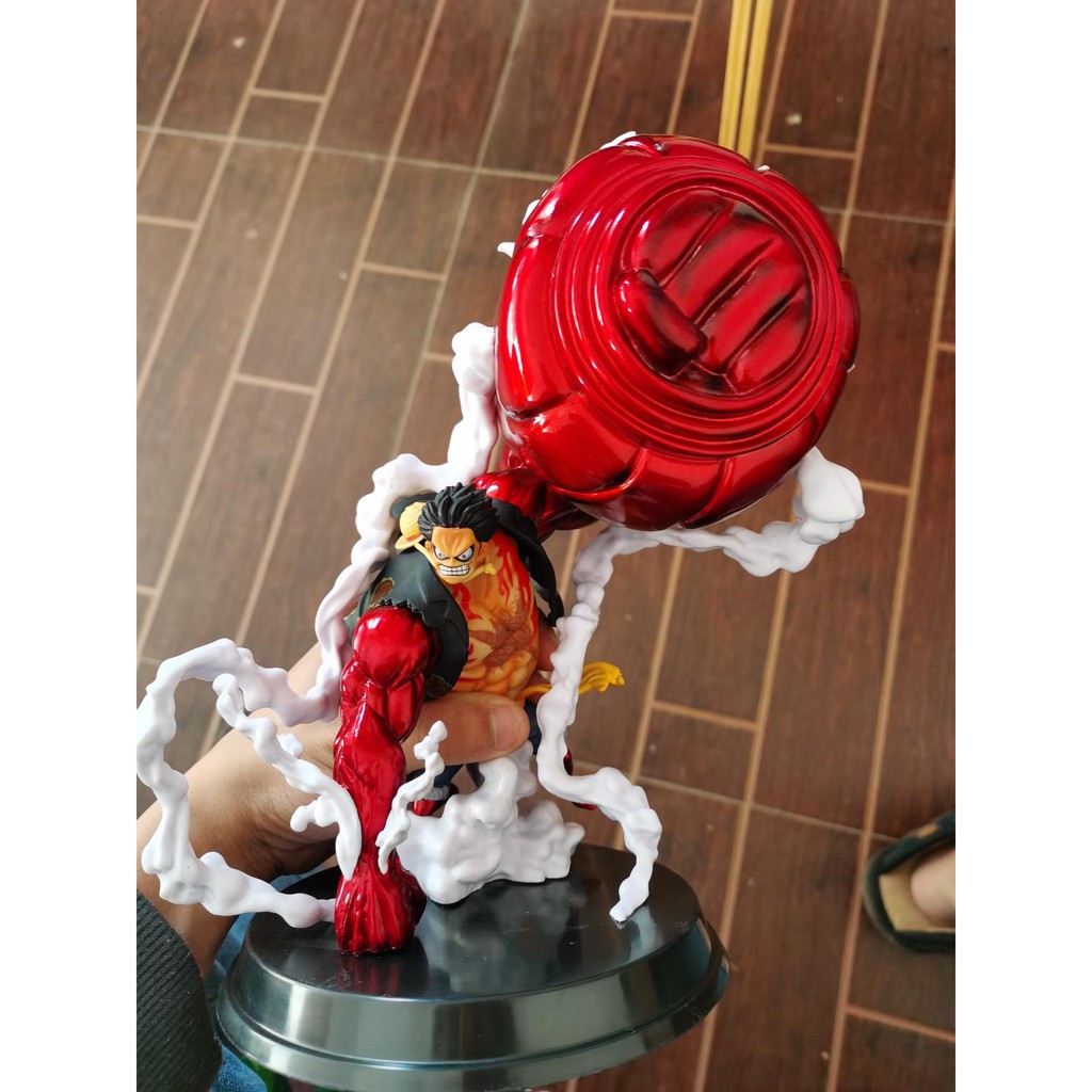 Mô hình Luffy Gear 4 One Piece - 26CM - Chất lượng cao [Kèm ảnh thật]