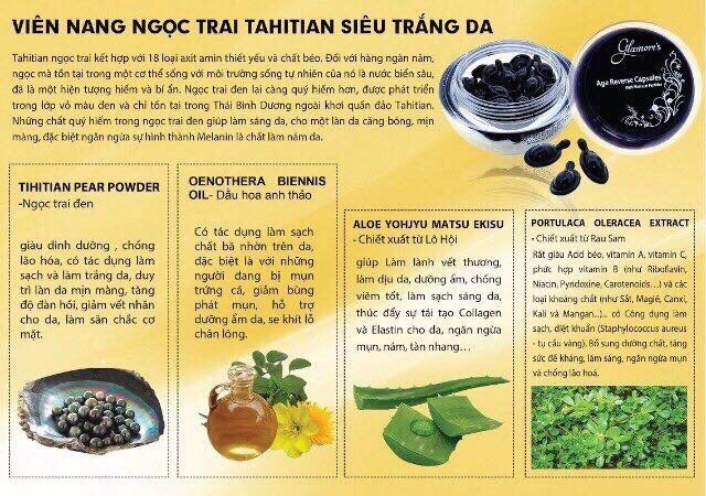 Viên nang tái tạo và dưỡng trắng da Glamore