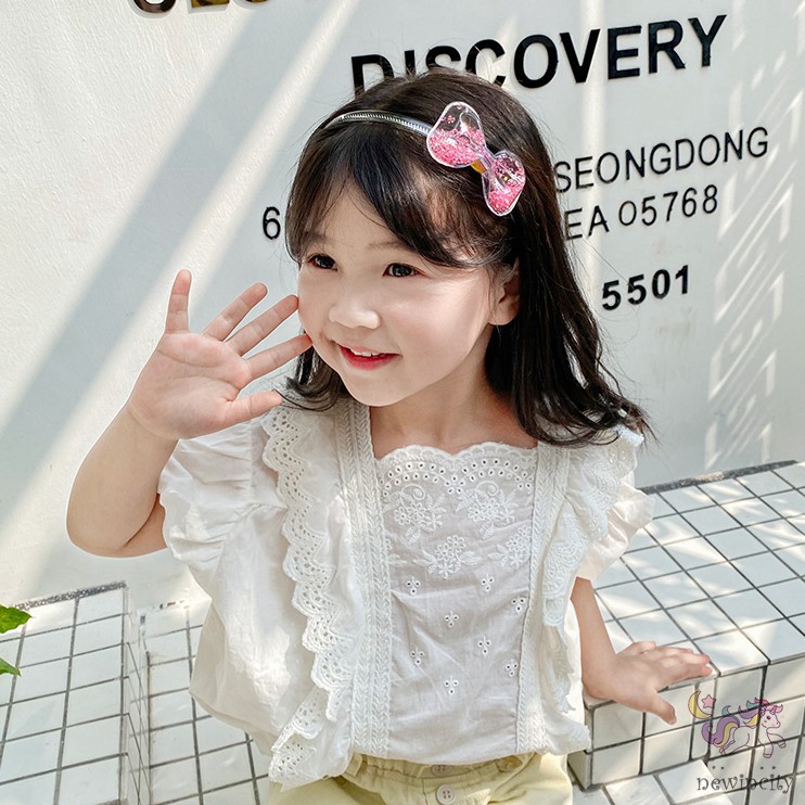 Cài Tóc Hình Nơ Xinh Xắn Hợp Thời Trang Cho Bé Gái