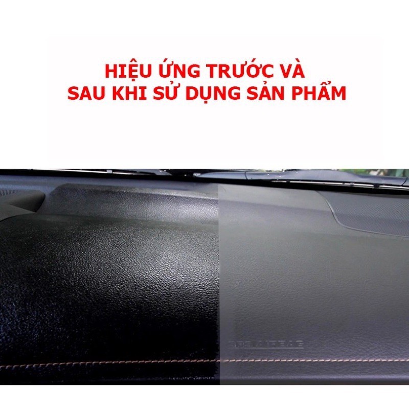 [Loại Tốt] Dung Dịch Dưỡng Nhựa, Phục Hồi Nhựa Nhám, Làm Đen nhựa nhám, Làm Mới Ghế Da DASHBOARD WAXING 450ml