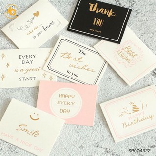 Thiệp chúc mừng kiểu Hàn Quốc nhiều mẫu rẻ nhất shopee - SP004322