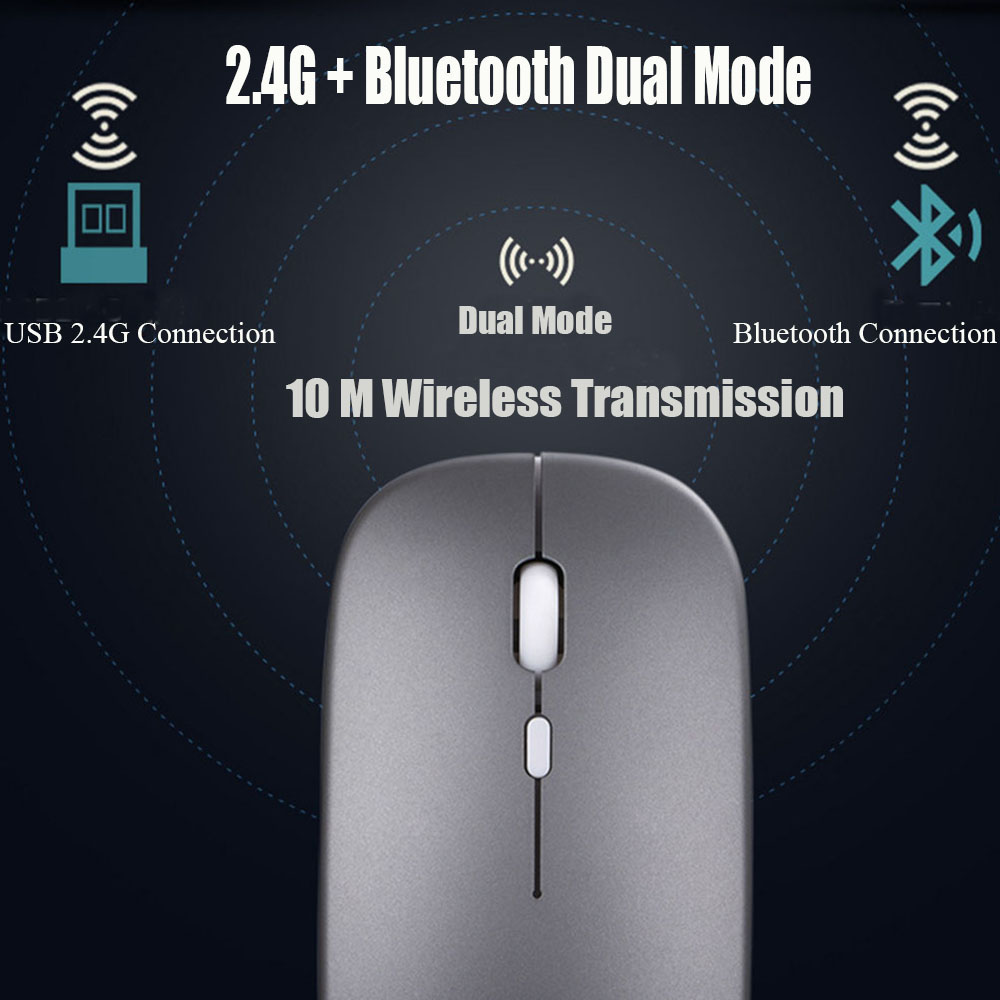 Chuột Bluetooth Siêu Mỏng Myron 1pc Cho Laptop