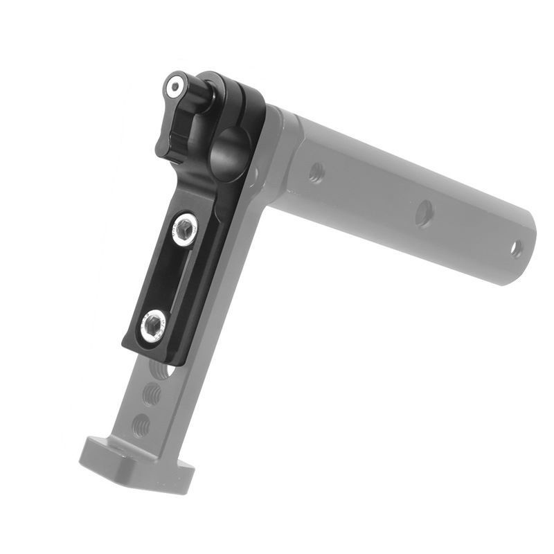 Máy ảnh XT-XINTE Kẹp thanh đơn 15mm tiêu chuẩn phổ thông với ống an toàn NATO1 / 4 "-20 Vít cho máy ảnh DSLR GH5 Emos100 5DMarkIII