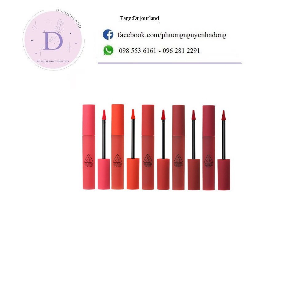 SON KEM LÌ 3CE SMOOTHING LIP TINT