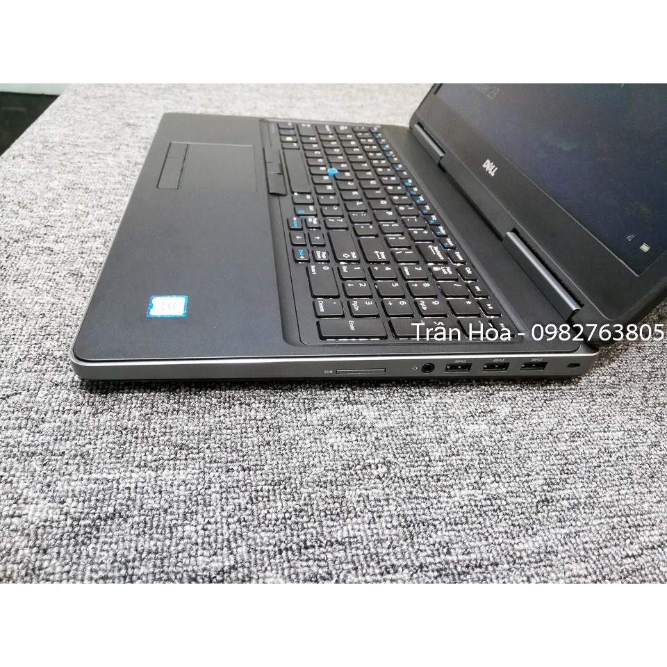 Laptop chuyên đồ họa Dell Precision 7520 - Core i7 7820HQ, Ram 32GB, ổ SSD 512GB, VGA Nvidia Quadro M2200. | BigBuy360 - bigbuy360.vn