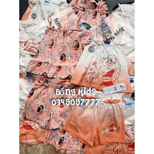 Set Dây Bé Gái Moana Cam Grg