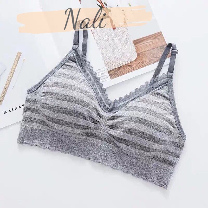 Áo bra ren dây mảnh, áp tập gym yoga NL040 | BigBuy360 - bigbuy360.vn