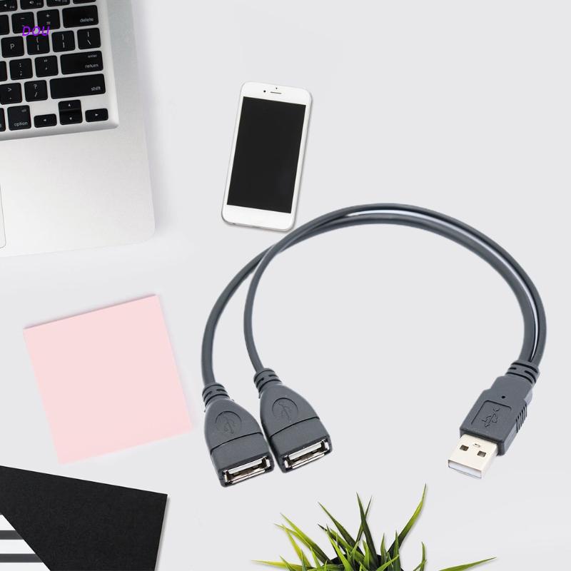 Dây cáp chia cổng USB hình chữ Y chống nước cho máy tính laptop
