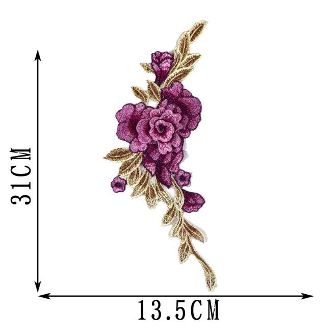 1 Miếng Vá, May Quần Áo Hình Hoa Hồng