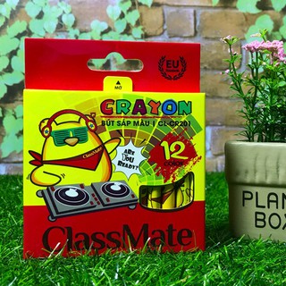 Bút sáp 12 màu Class Mate CL-CR201